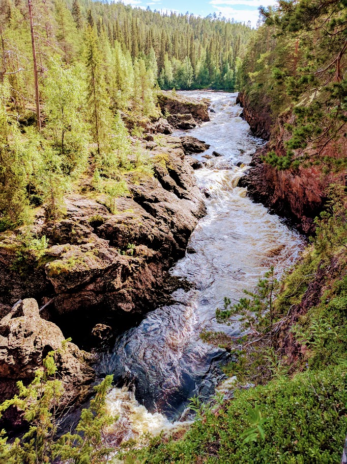 Forest Canyon, Oulanka, Finland